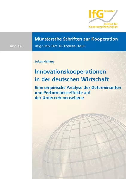Cover: Innovationskooperationen in der deutschen Wirtschaft
