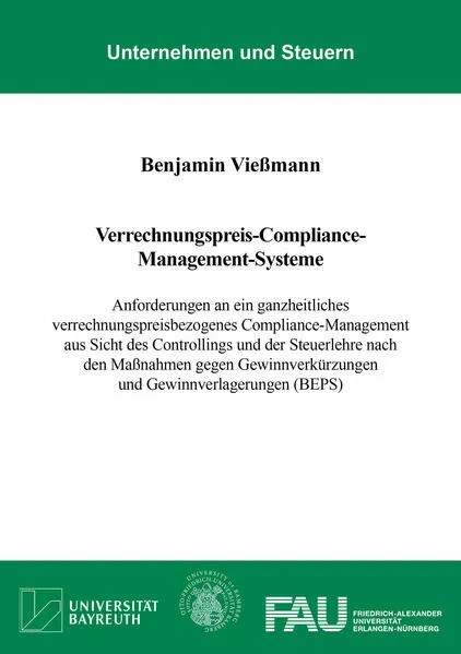 Cover: Verrechnungspreis-Compliance-Management-Systeme