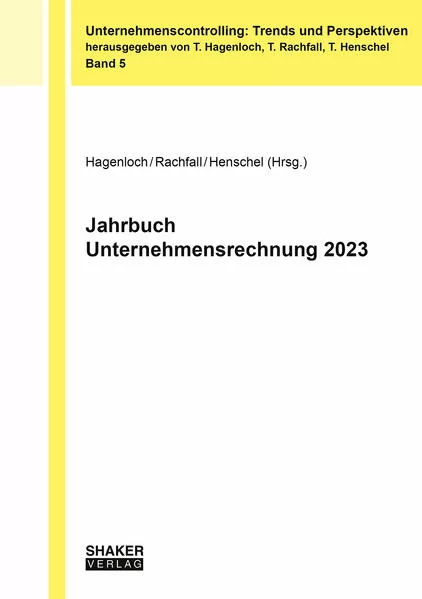 Cover: Jahrbuch Unternehmensrechnung 2023