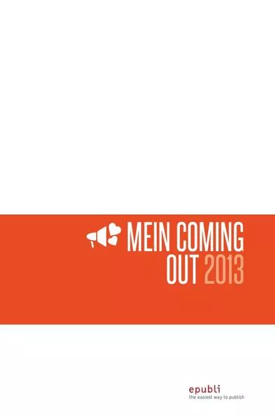 Cover: Mein Coming-Out 2013