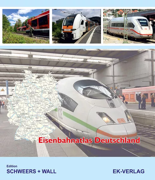 Cover: Eisenbahnatlas Deutschland
