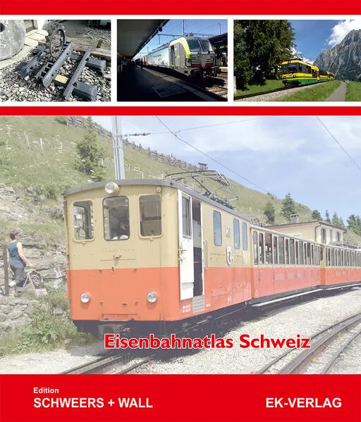 Cover: Eisenbahnatlas Schweiz