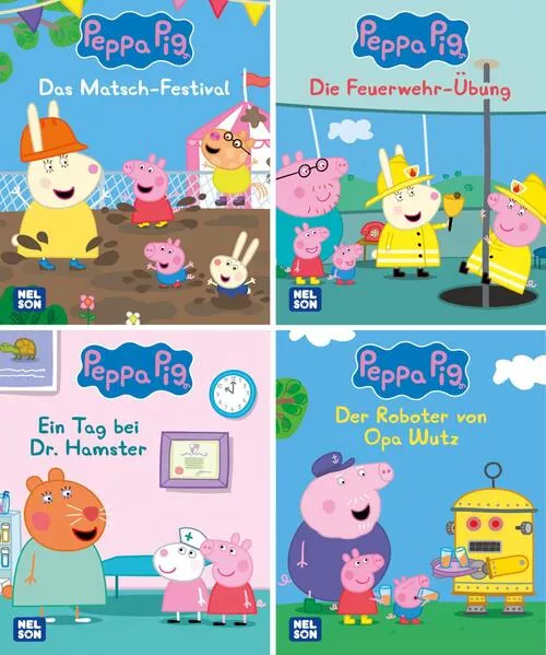 Nelson Mini-Bücher: 4er Peppa Pig 29-32