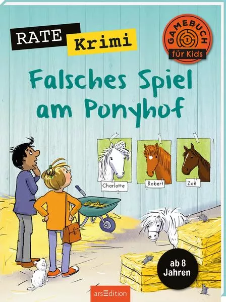 Cover: Rate-Krimi – Falsches Spiel am Ponyhof