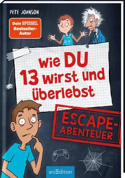 Cover: Wie DU 13 wirst und überlebst – Escape-Abenteuer