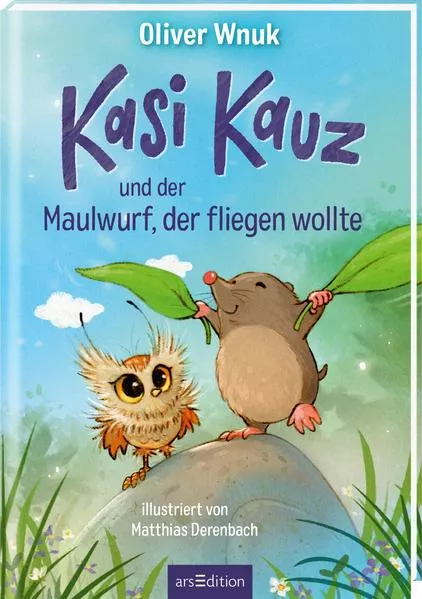 Cover: Kasi Kauz und der Maulwurf, der fliegen wollte (Kasi Kauz 3)
