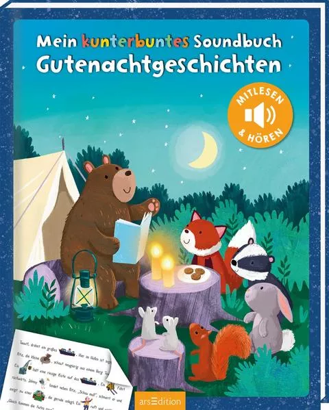 Cover: Mein kunterbuntes Soundbuch: Gutenachtgeschichten