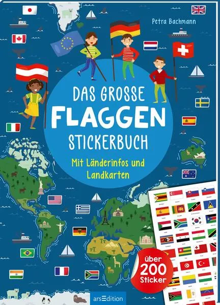 Cover: Das große Flaggen-Stickerbuch