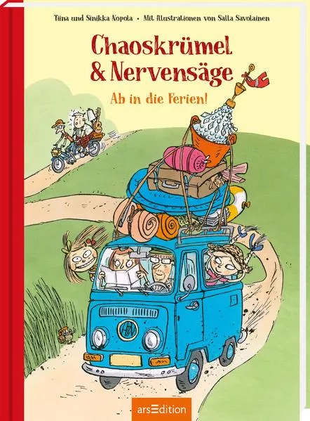 Cover: Chaoskrümel & Nervensäge – Ab in die Ferien! (Chaoskrümel & Nervensäge 2)