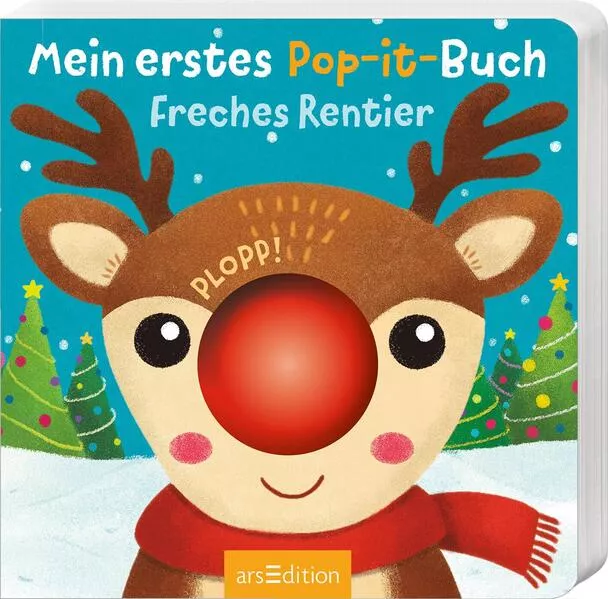 Cover: Mein erstes Pop-it-Buch – Freches Rentier