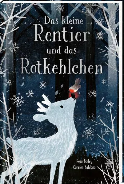 Cover: Das kleine Rentier und das Rotkehlchen