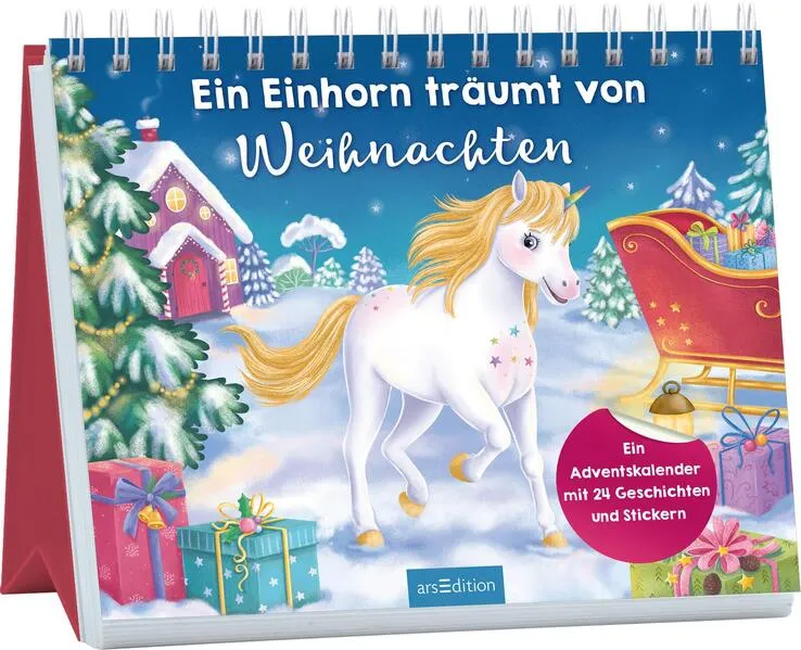 Cover: Ein Einhorn träumt von Weihnachten