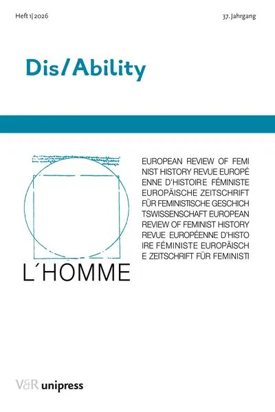 Cover: Dis/Ability