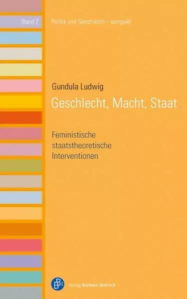 Cover: Geschlecht, Macht, Staat