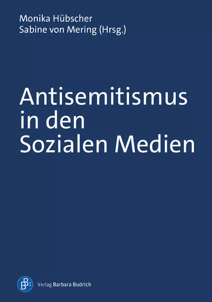 Cover: Antisemitismus in den Sozialen Medien