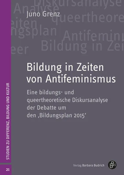 Cover: Bildung in Zeiten von Antifeminismus