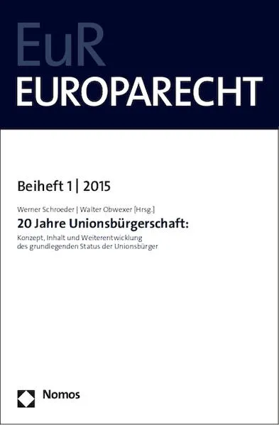 20 Jahre Unionsbürgerschaft: