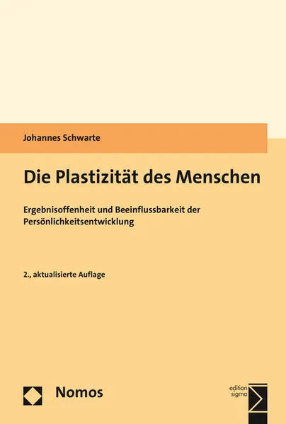 Cover: Die Plastizität des Menschen