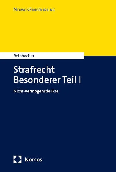Cover: Strafrecht Besonderer Teil I