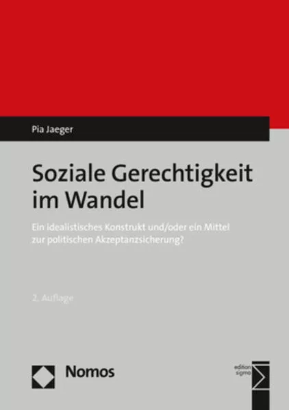 Cover: Soziale Gerechtigkeit im Wandel