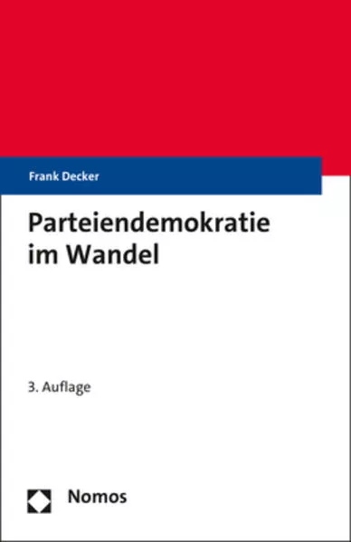 Cover: Parteiendemokratie im Wandel