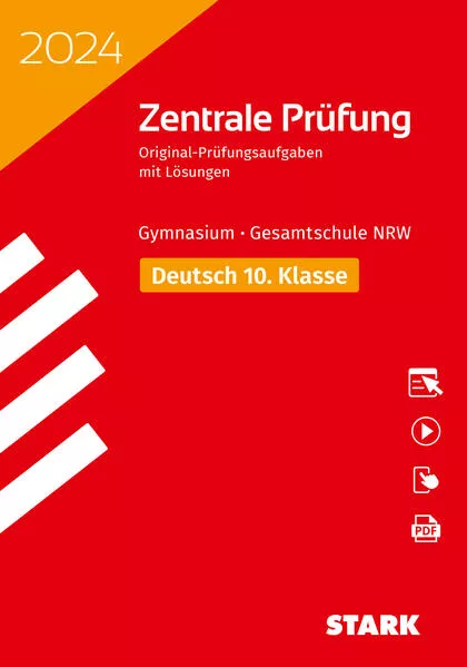 Cover: STARK Zentrale Prüfung 2024 - Deutsch 10. Klasse - NRW