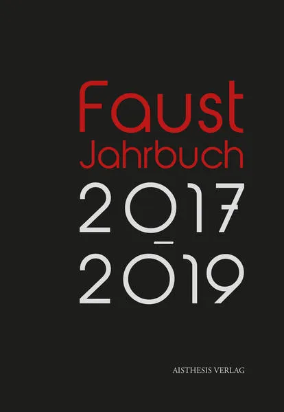 Cover: Faust-Jahrbuch 2017-2019