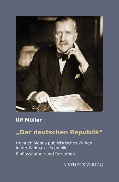 Cover: „"Der deutschen Republik“