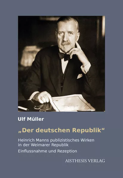 Cover: „Der deutschen Republik“