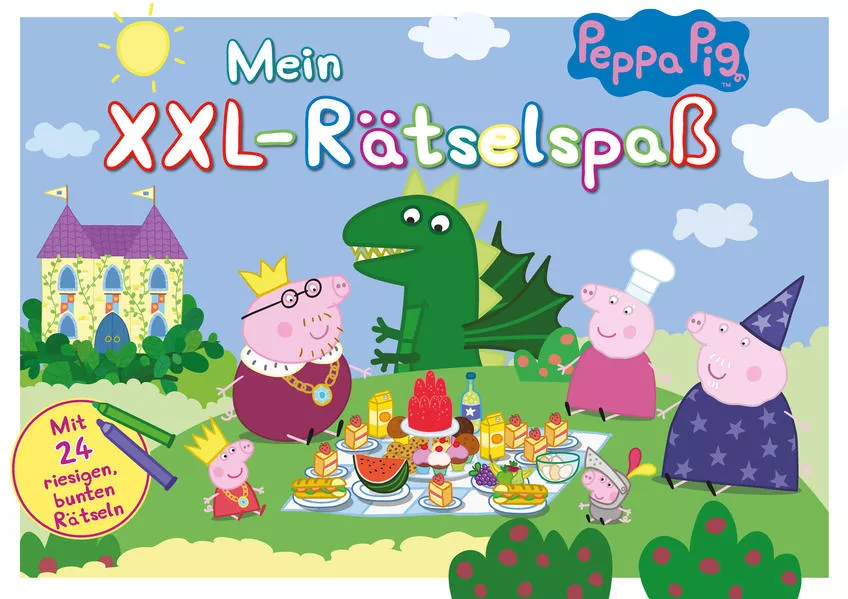 Cover: Mein XXL-Rätselspaß Peppa Pig