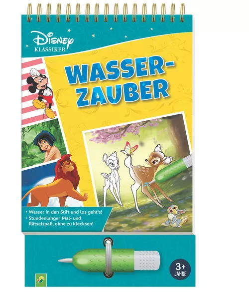 Cover: Disney Klassiker Wasserzauber - einfach mit Wasser malen!
