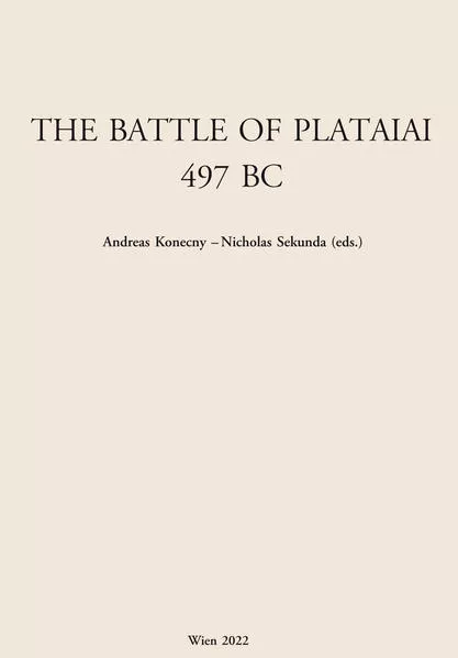 Cover: The Battle of Plataiai 479 BC