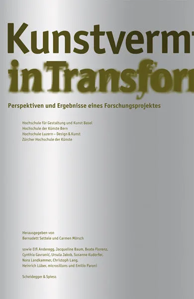 Cover: Kunstvermittlung in Transformation