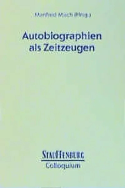 Autobiographien als Zeitzeugen
