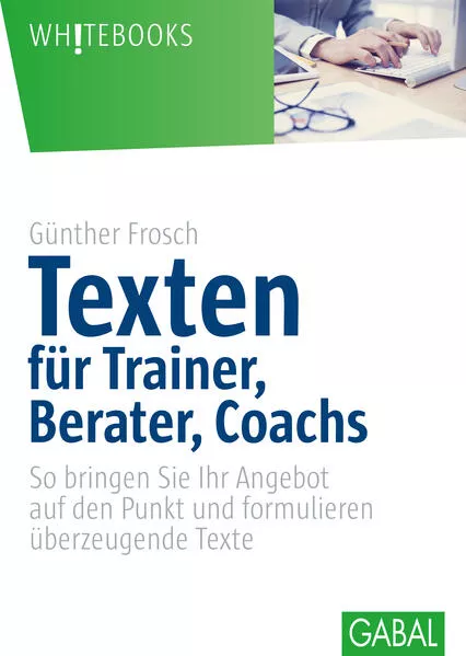 Cover: Texten für Trainer, Berater, Coachs