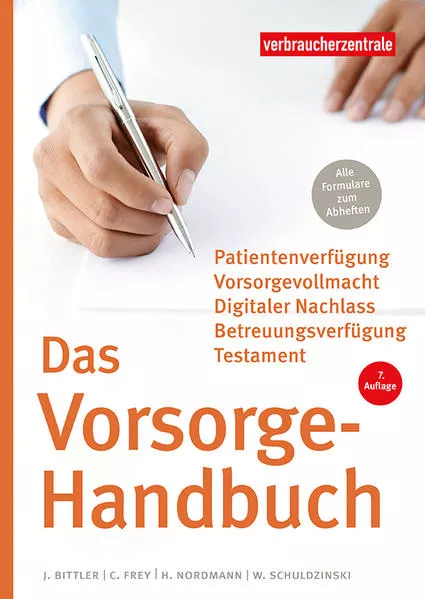 Cover: Das Vorsorge-Handbuch