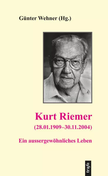 Cover: Kurt Riemer (28.01.1909–30.11.2004)