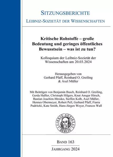 Kritische Rohstoffe – große Bedeutung und geringes öffentliches Bewusstsein – was ist zu tun? –