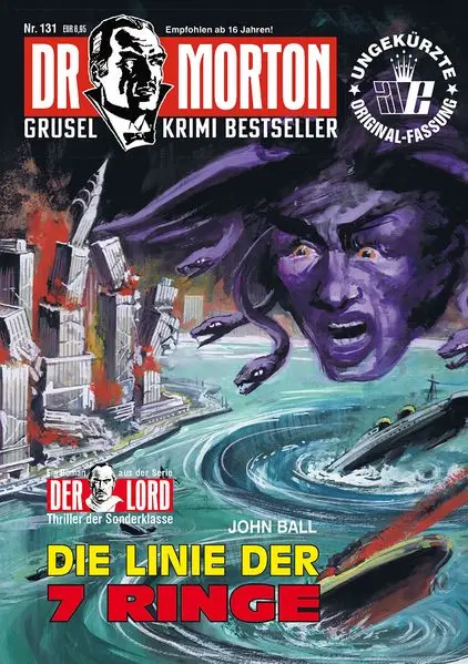 Cover: Dr. Morton Nr. 131: Die Linie der 7 Ringe