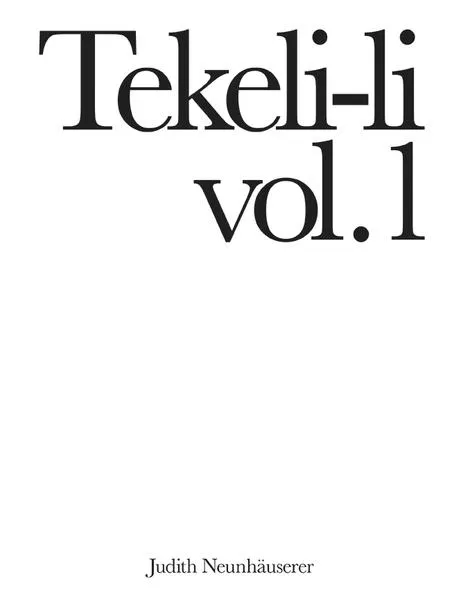 Cover: Tekeli-li