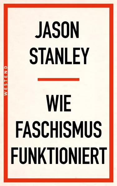 Cover: Wie Faschismus funktioniert