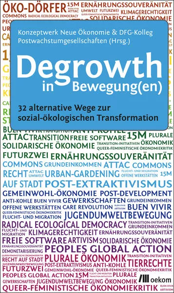 Cover: Degrowth in Bewegung(en)