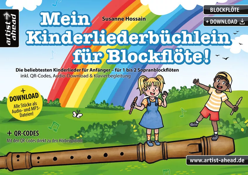 Cover: Mein Kinderliederbüchlein für Blockflöte!