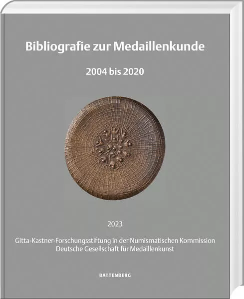 Cover: Bibliografie zur Medaillenkunde