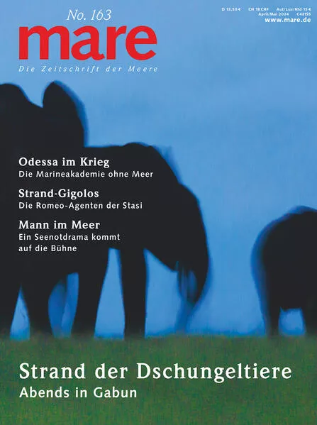 Cover: mare - Die Zeitschrift der Meere / No. 163 / Strand der Dschungeltiere