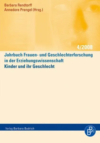 Cover: Kinder und ihr Geschlecht