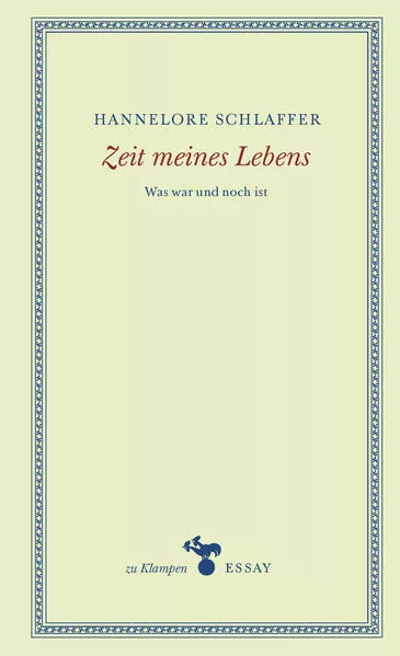 Cover: Zeit meines Lebens