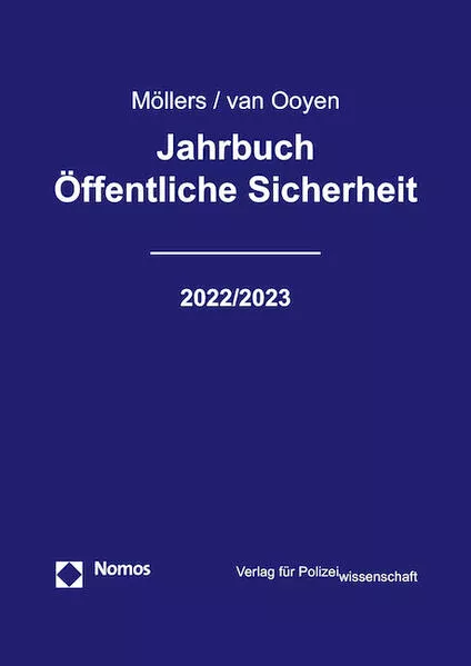 Cover: Jahrbuch Öffentliche Sicherheit 2022/2023