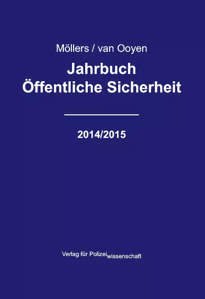 Jahrbuch Öffentliche Sicherheit 2014/2015