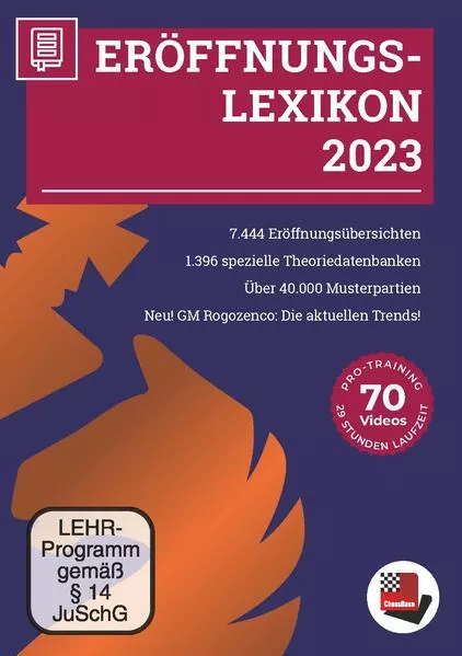 Cover: Eröffnungslexikon 2023